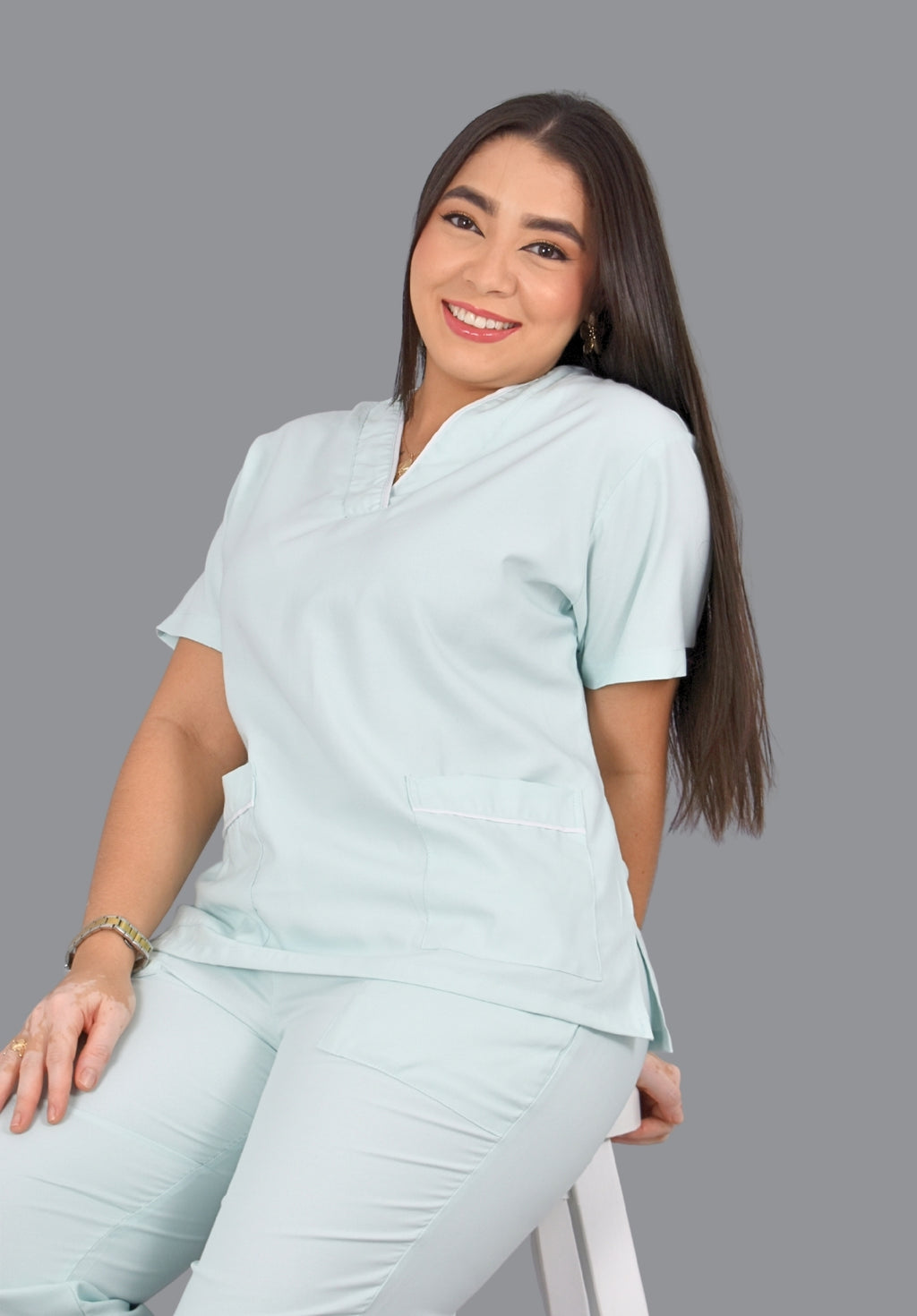 Conjunto Oxford Verde Menta