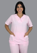 Conjunto Oxford Cuadros Rosados