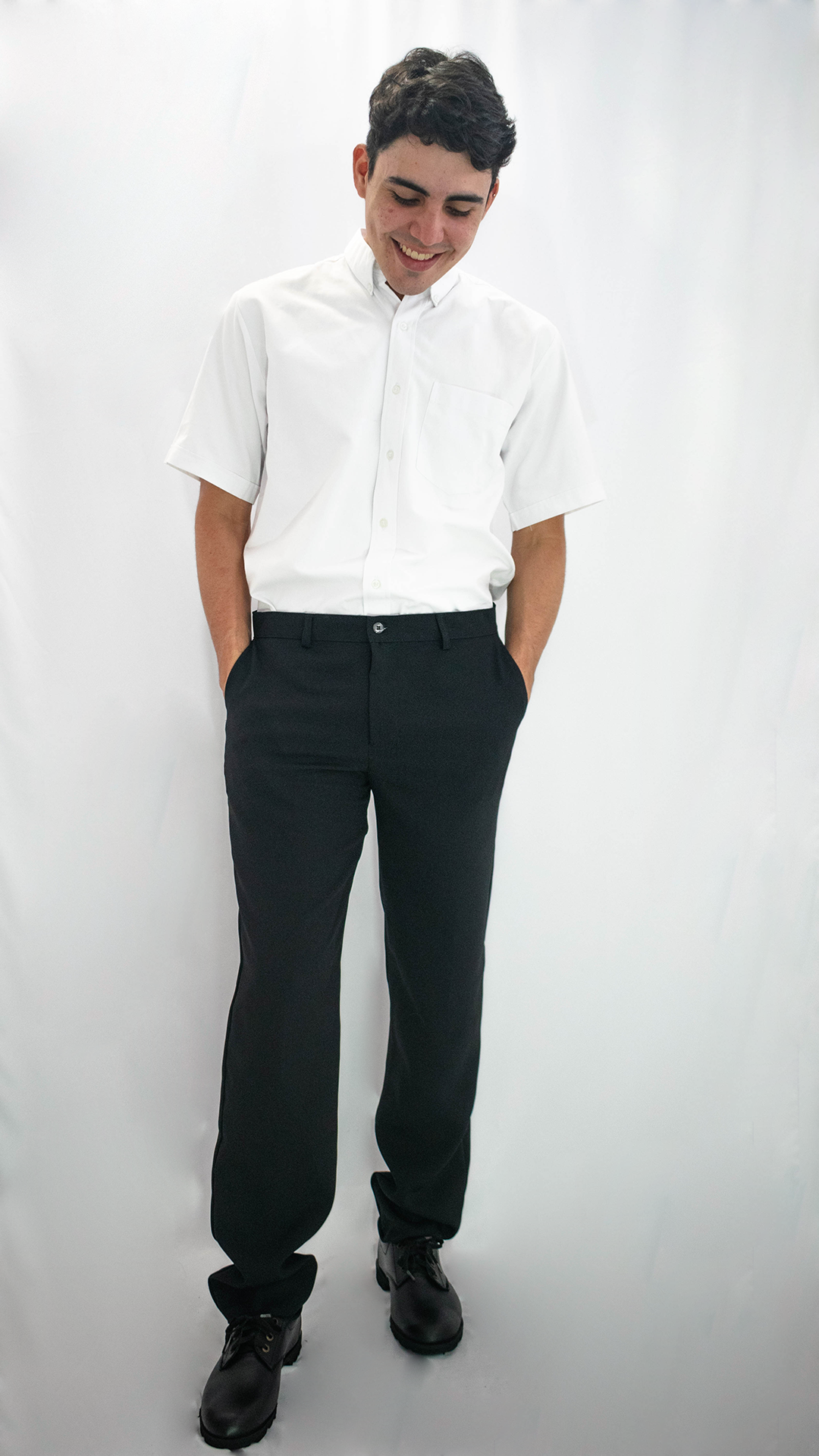 Camisas para hombre blancas manga corta sales