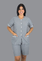 Conjunto Socker cuadros negros