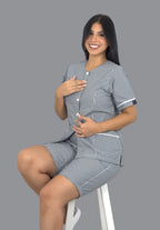 Conjunto Socker cuadros negros