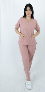 Uniforme Antifluido Palo Rosa