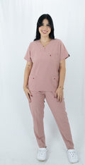 Uniforme Antifluido Palo Rosa