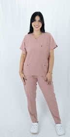 Uniforme Antifluido Palo Rosa