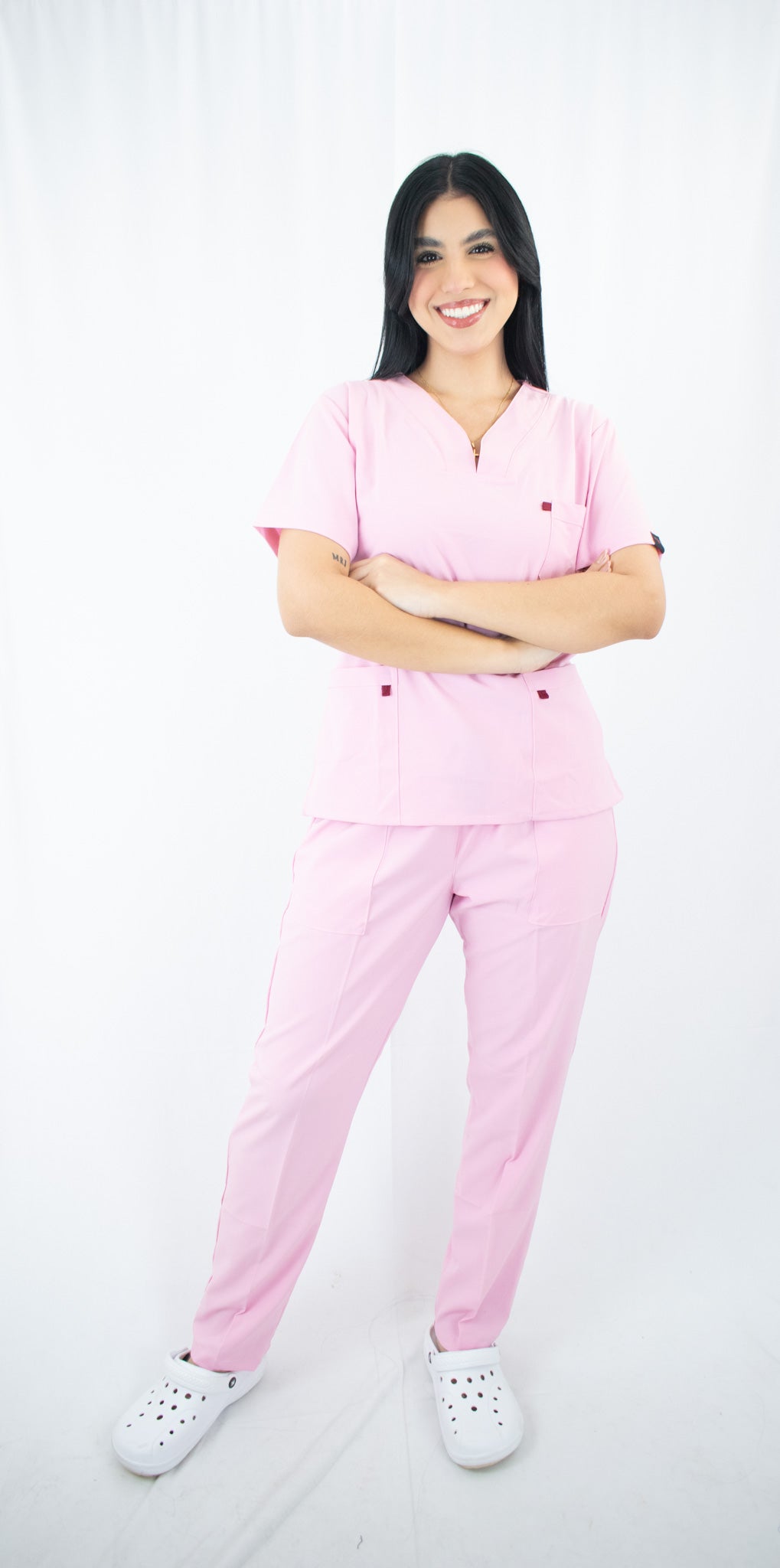 Uniforme Antifluido Rosado