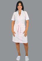 Vestido Rayas Rosadas