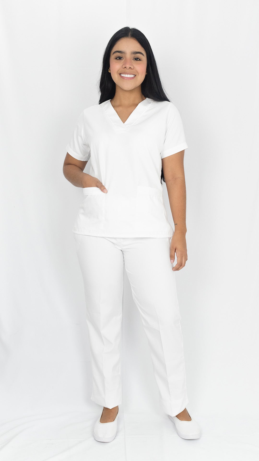 Oxford Blanco Cuello V