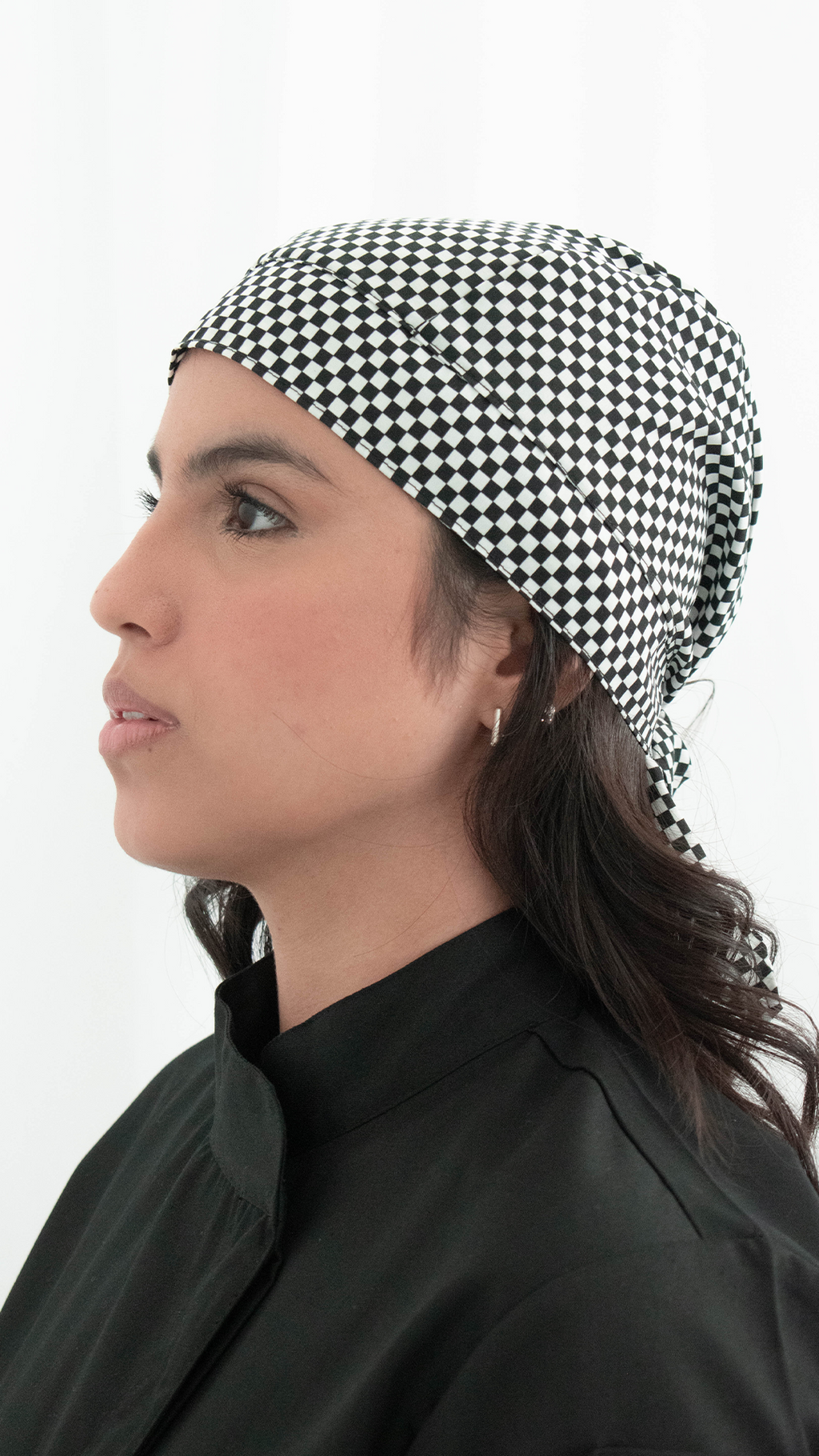 Gorro Pirata en Antifluido Cuadros