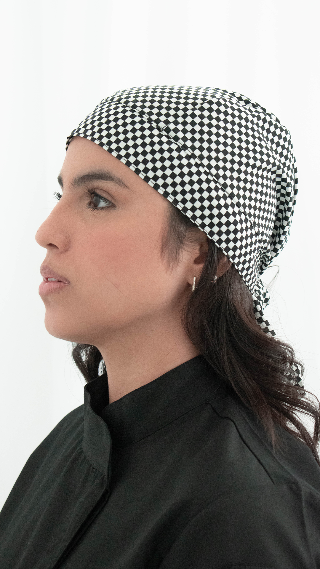 Gorro Pirata en Antifluido Cuadros