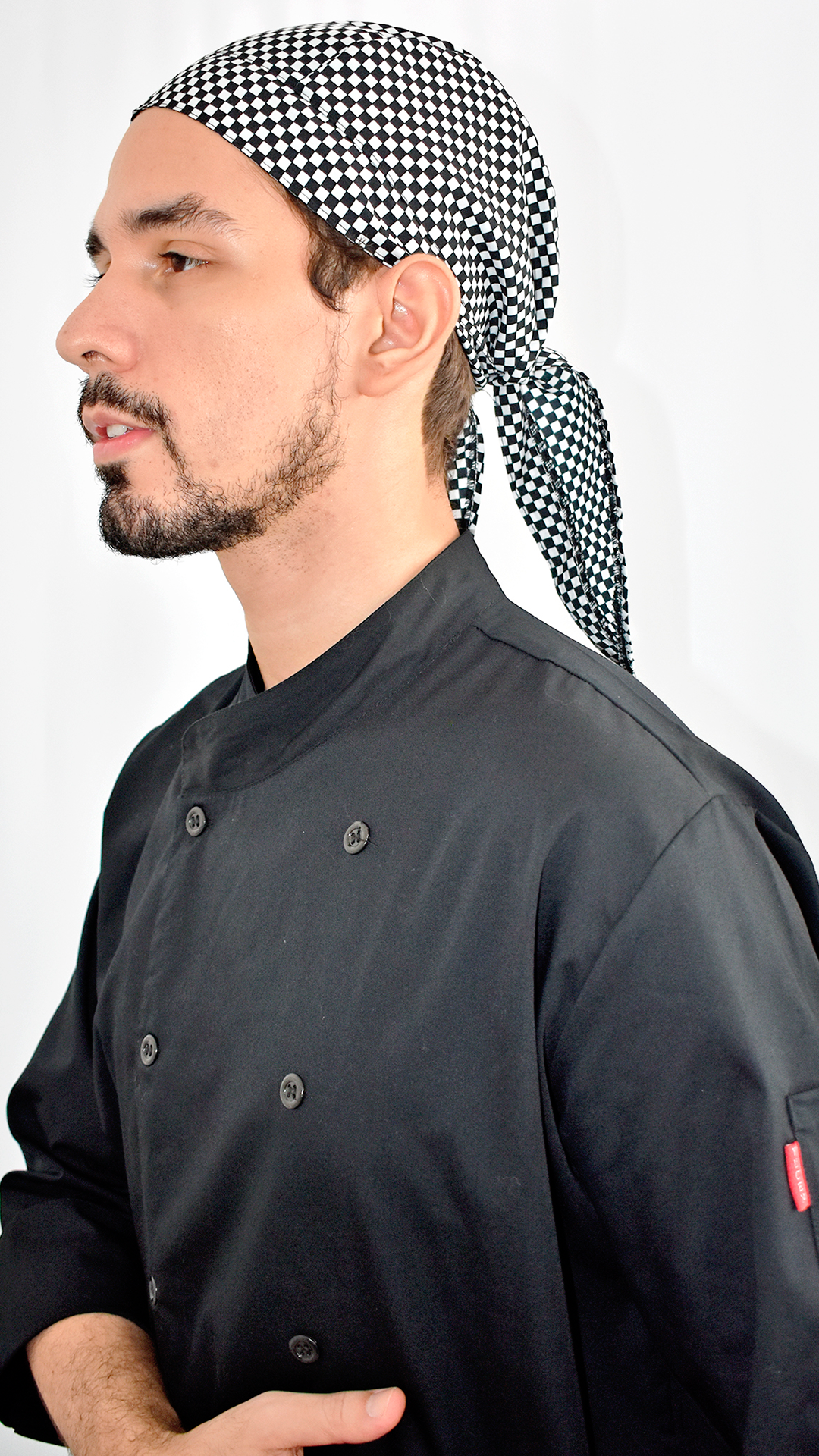 Gorro Pirata en Antifluido Cuadros