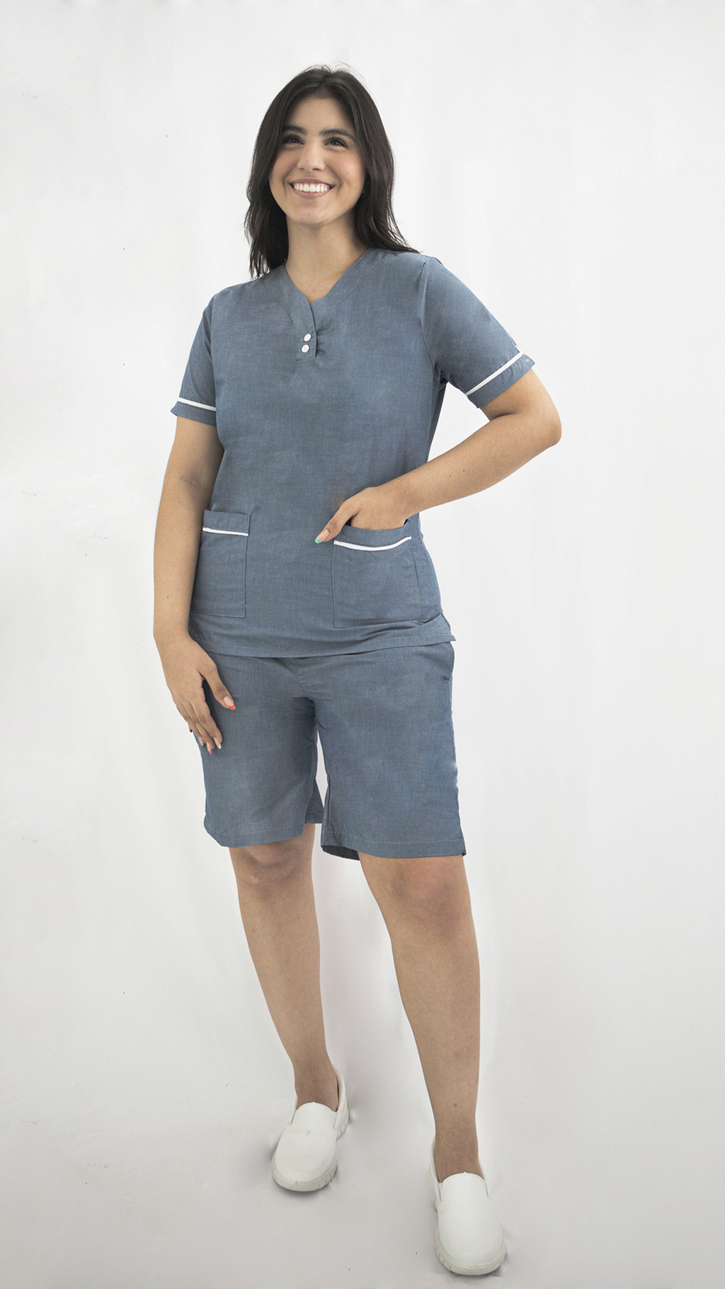 Popelina Denim