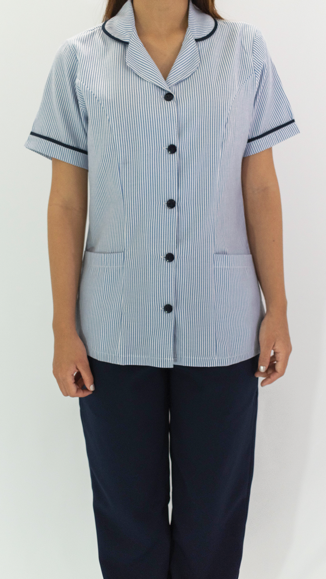 Oxford Rayas de Boton