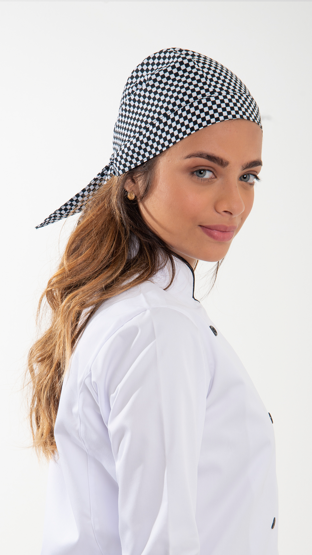 Gorro Pirata en Antifluido Cuadros