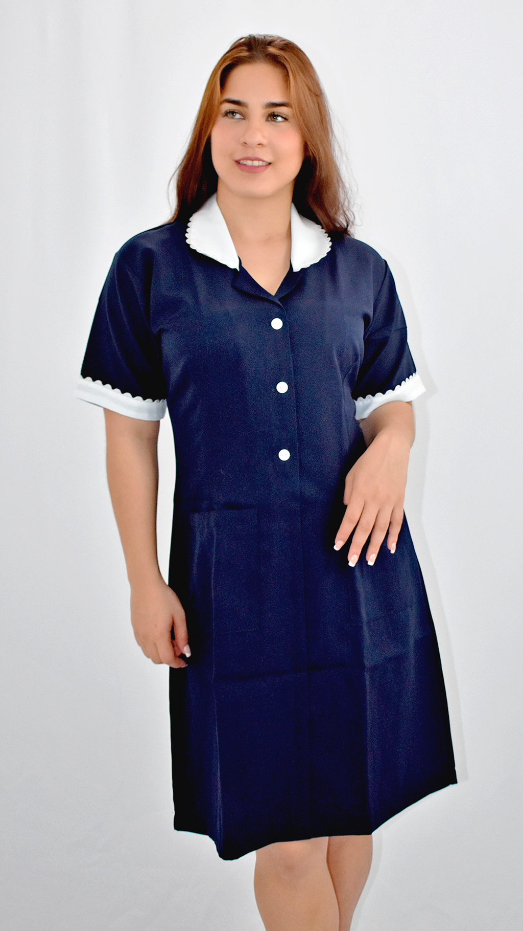 Vestido Lino Flex Turqui