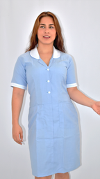 Vestido Oxford Azul